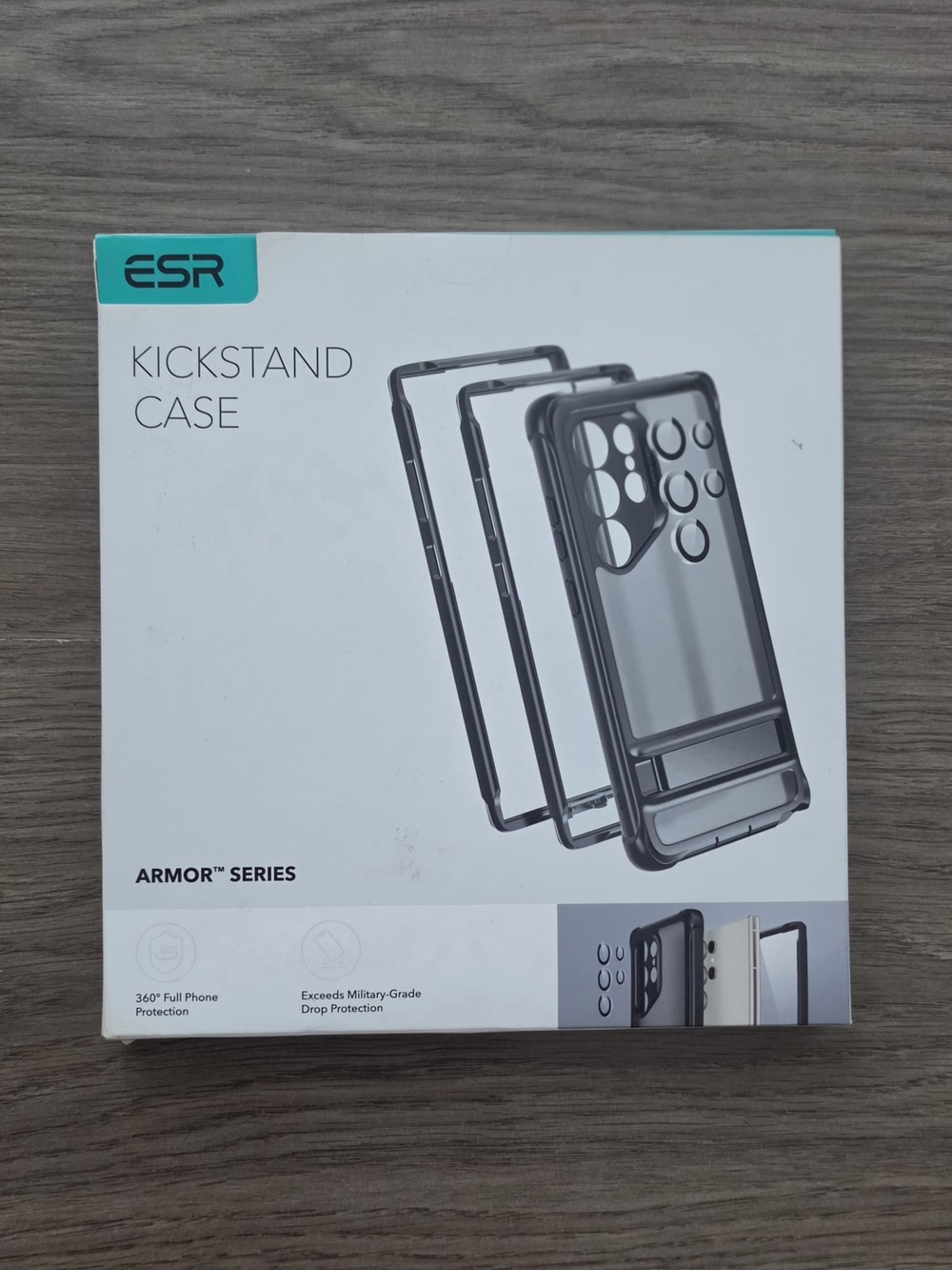 ESR Armor Series Kickstand Case - Black